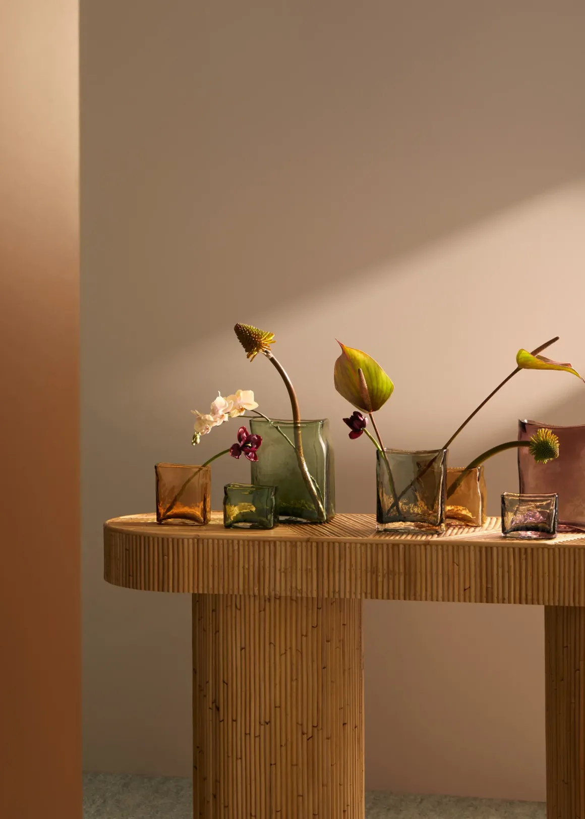 Block Vase Coffee (M)