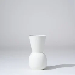 Cloud Bell Vase Snow (S)