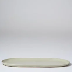 Cloud Oval Plate Chalk (L)