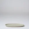 Cloud Oval Plate Chalk (M)