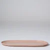 Cloud Oval Plate Icy Pink (L)