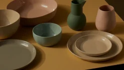 Cloud Round Plate Chalk (E)