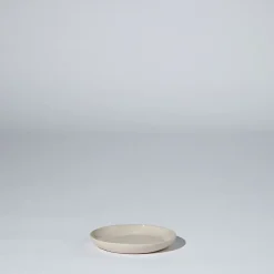 Cloud Round Plate Chalk (S)