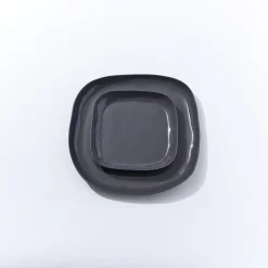 Cloud Square Platter Charcoal (L)