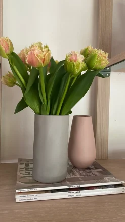 Cloud Vase Dove Grey (M)