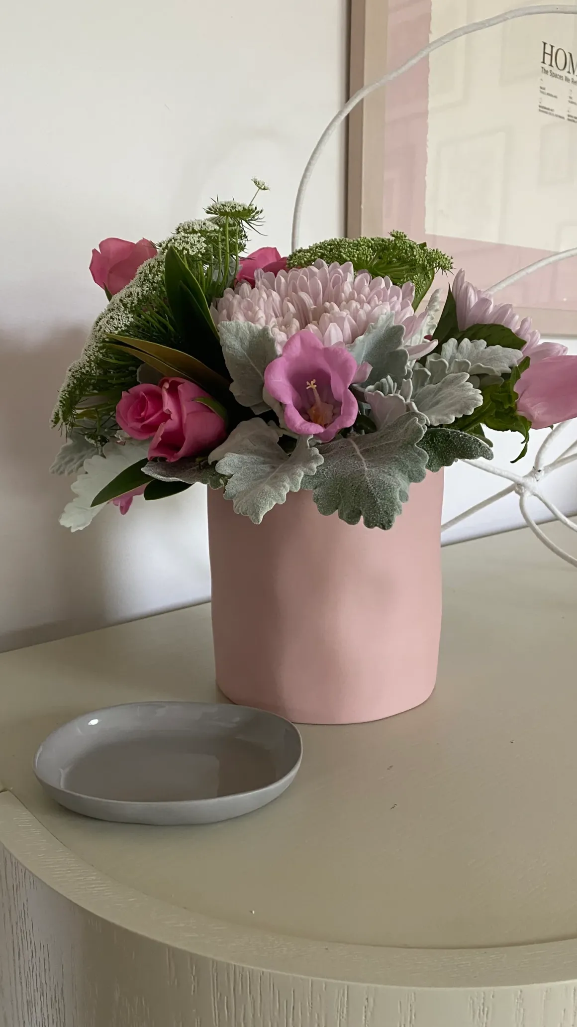 Cloud Vase Icy Pink (L)