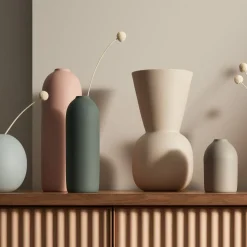 Cocoon Vase, Icy Pink, Large