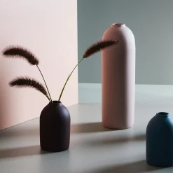 Cocoon Vase, Steel Blue, Small