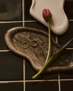 Marble Puddle Tray Biscotti