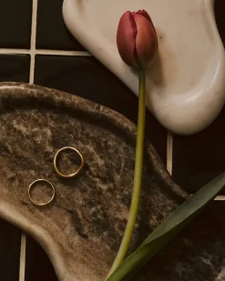 Marble Puddle Tray Biscotti