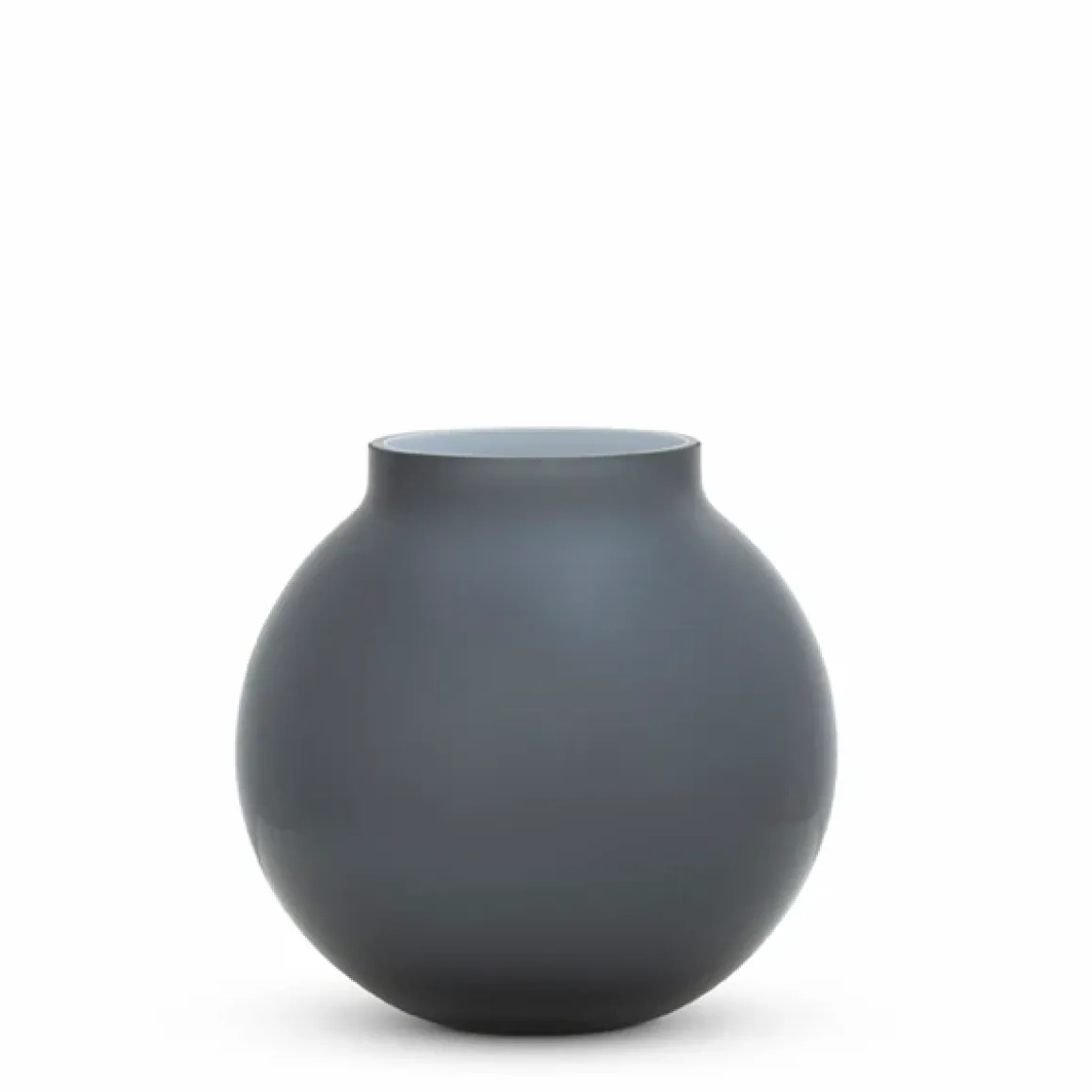 Opal Ball Vase Ash (M)