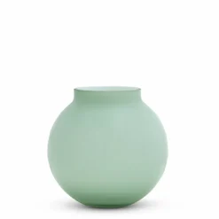 Opal Ball Vase Sage (M)