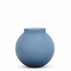 Opal Ball Vase Sky (M)