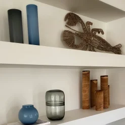 Opal Ball Vase Sky (M)