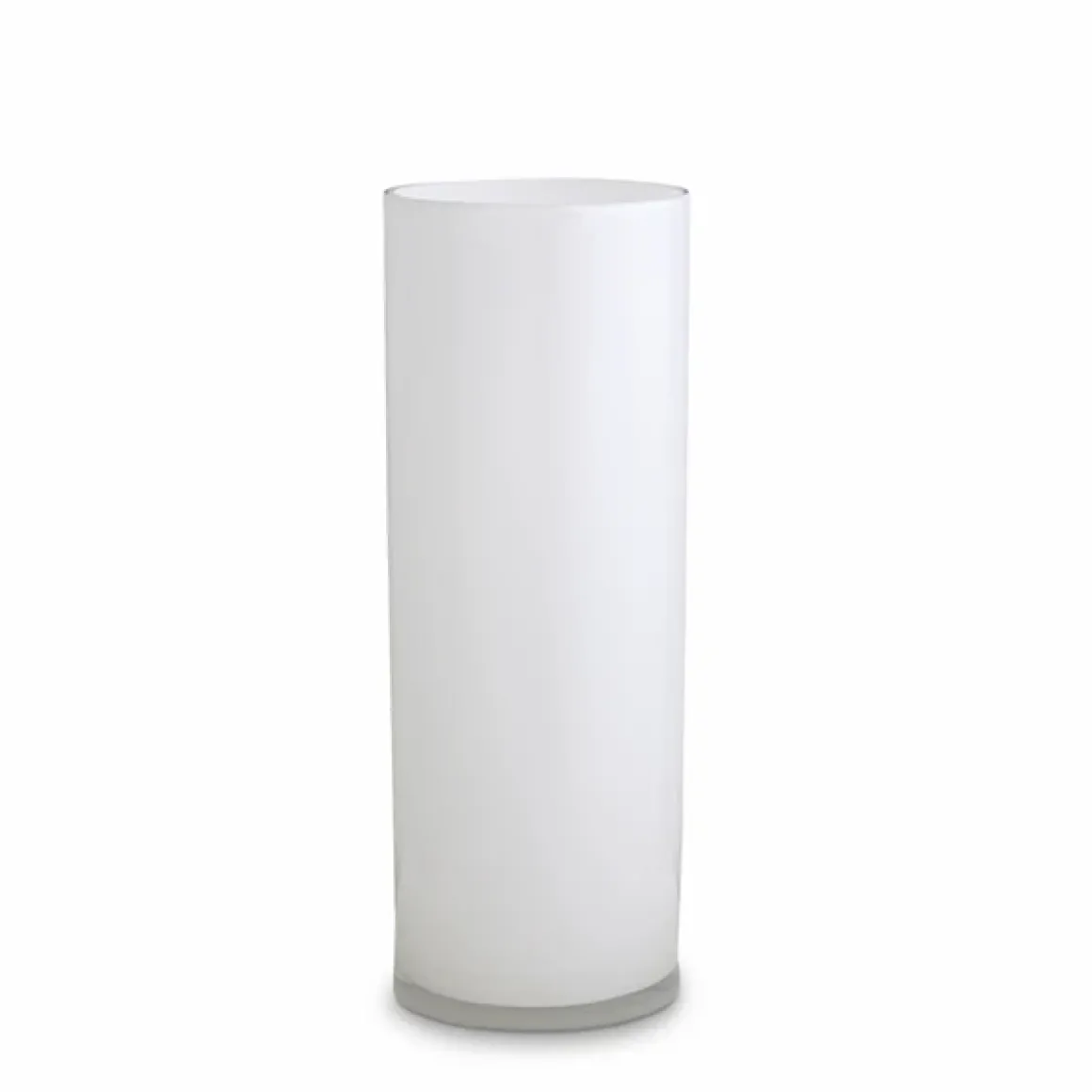 Opal Pillar Vase White (L)