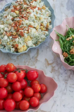 Ruffle Bowl Icy Pink (L)