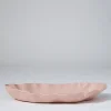 Ruffle Rectangle Platter Icy Pink (XL)