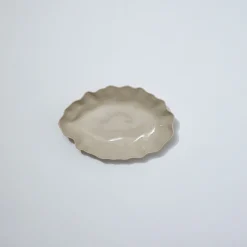 Ruffle Rectangle Platter Chalk White (M)