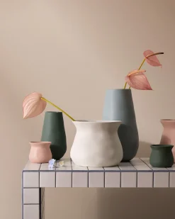 Teardrop Vase Moss (M)